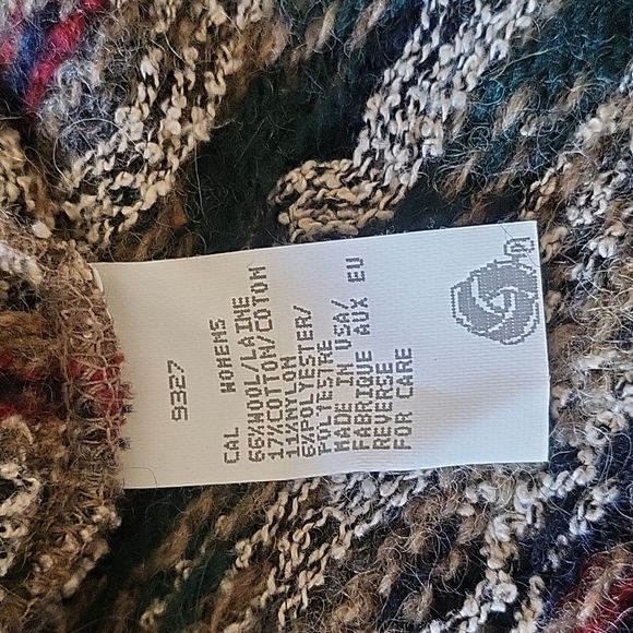 Woolrich women's 66% Wool Women’s pullover Sweater USA Large Vintage - Picture 9 of 10